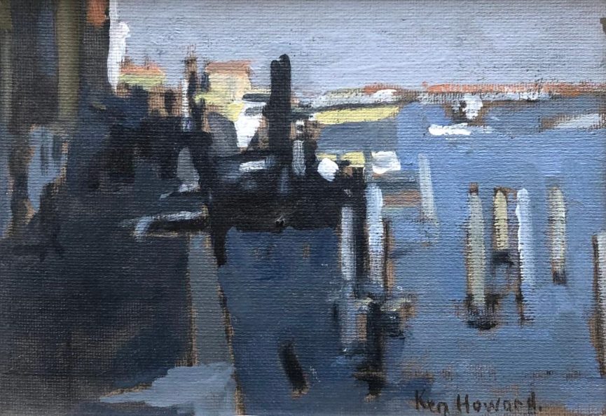 Donated Painting by Ken Howard OBE Hon RBA PPNEAC RA ROI Raffle Winner announced