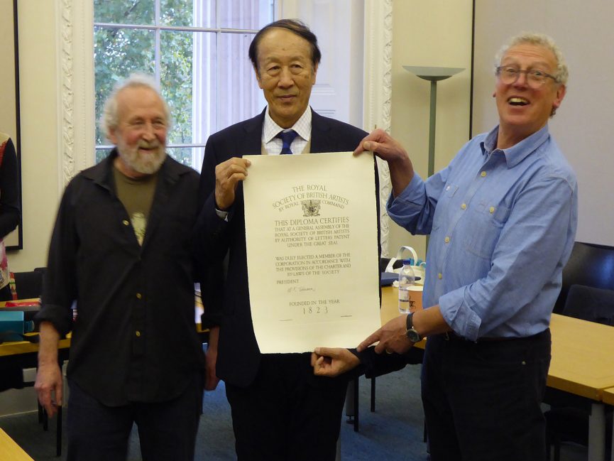 Royal Society of British Artists Honours Chinese Artist Sixiao Feng